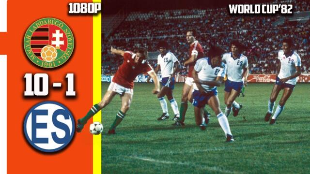 Hungria vs El Salvador 10 - 1 Full Highlight All Goals World Cup 82