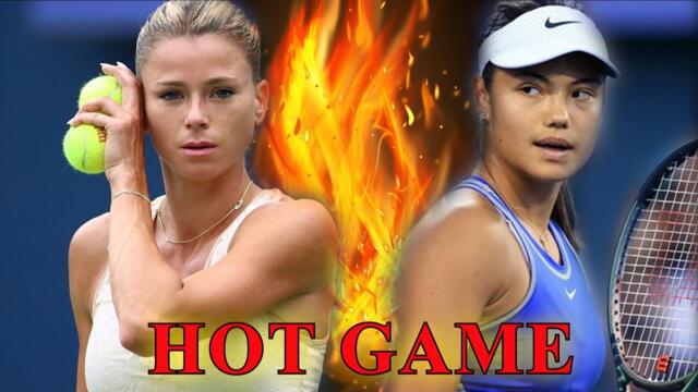 Camila Giorgi vs Emma Raducanu 🔥🎾 best hot game 🔥🎾 Toronto 🎾 WTA tennis 2022 🎾