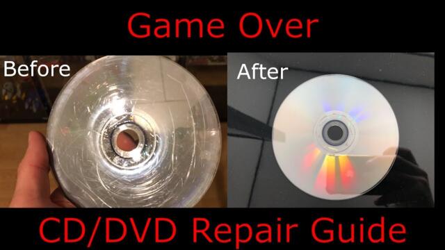 How to Resurface a Scratched DVD, CD, Game Disc  - In 3 easy steps
