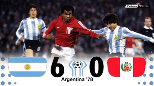 Argentina 6 x 0 Peru ● 1978 World Cup Extended Goals & Highlights HD