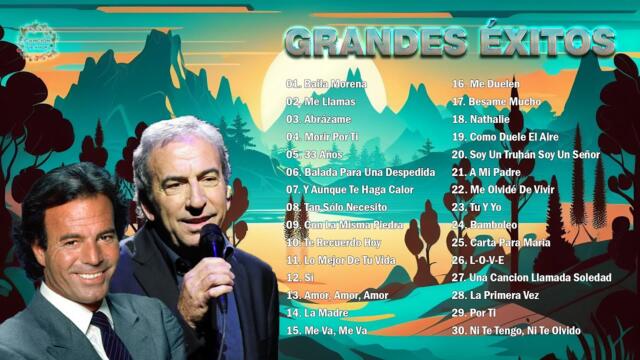 Viejitas Pero Bonitas Romantica Mix 2023 - Lo Mejor Julio Iglesias y José Luis Perales