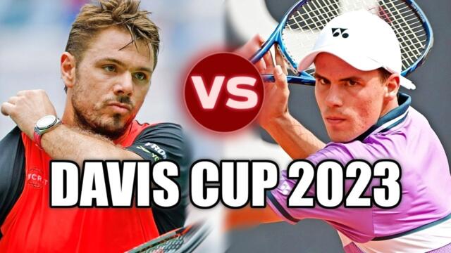 Stan Wawrinka vs Daniel Altmaier DAVIS CUP 2023 Highlights