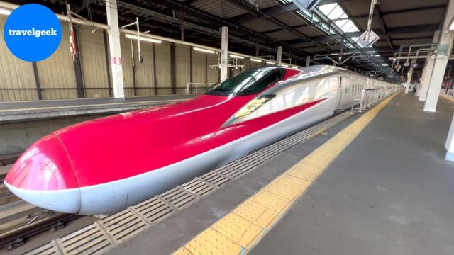 Riding Japan's FASTEST Bullet Train at 320km/h | Shinkansen Komachi