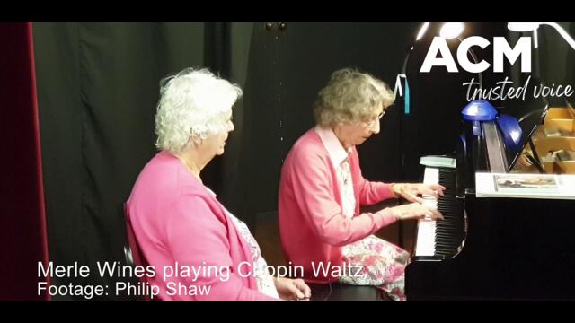 Merle Wines playing piano - February 7, 2023 - The Standard