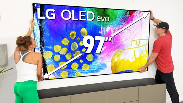 97" LG G2 - Absolutely Massive OLED TV