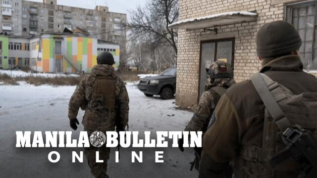 Images inside Ukraine's Bakhmut, as Russian troops intensify offensive on key eastern city