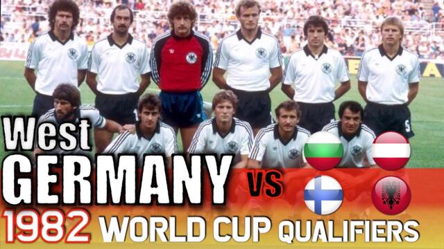 West Germany World Cup 1982 All Qualification Matches Highlights | Road to Spain | Die Mannschaft