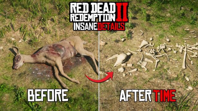 20 Insane Details in Red Dead Redemption 2 (RDR2 Small Details)