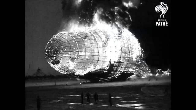 Hindenburg Disaster - Real Footage (1937) | British Pathé