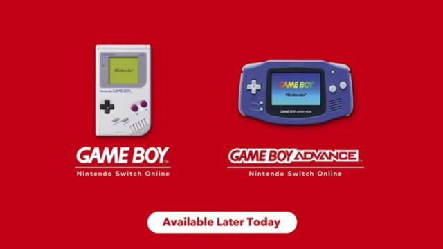 Nintendo Switch Online - Game Boy & Game Boy Advance Announcemen