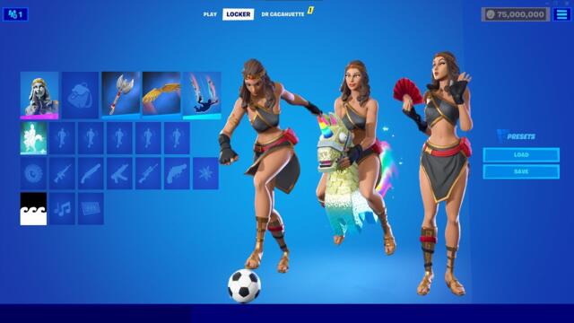 Fortnite "HUMAN Stone Heart" Skin Early Showcase ! (Leaked Epic Survey Skin)