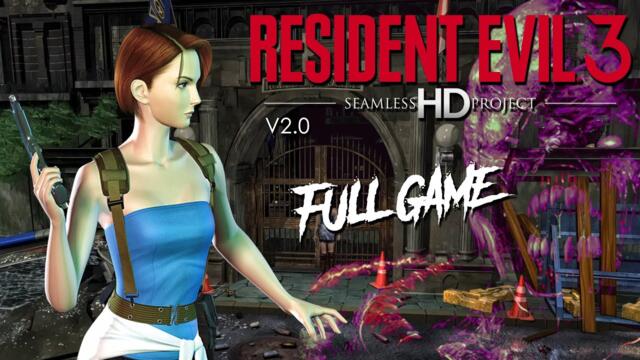 RESIDENT EVIL 3 Seamless HD Project 2.0 PC FULL GAME - Playthrough Gameplay (Ending A)