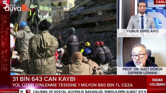 Naci Görür yine uyardı: İstanbul'da deprem olasılığı yüzde 80'lere çıktı