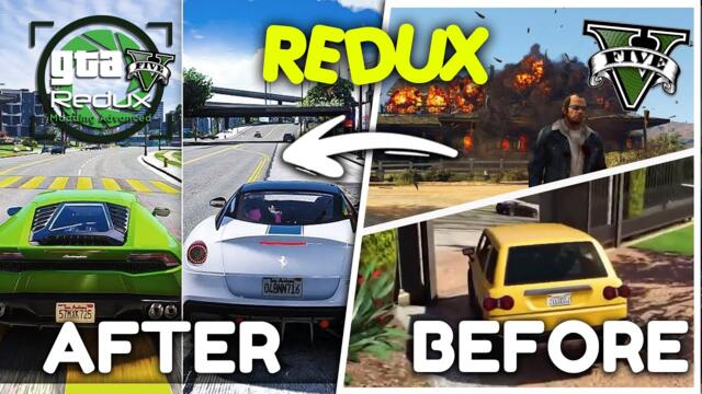 How To Install Graphics Mod In GTA 5 - 2022 | Redux Graphics Mod [ Fast & Easy Tutorial ]