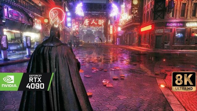 [8K60] Batman Arkham Knight RTX4090 - RAYTRACING - Beyond all Limits reshade - Extreme settings MOD