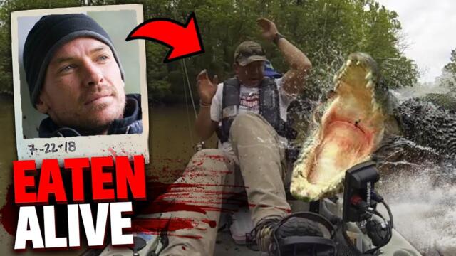This Man-Eating Crocodile Eats Man Alive While Kayaking!