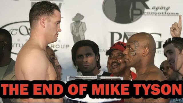 Mike Tyson vs Kevin McBride.  Tyson loses and retires from boxing. Full Fight.