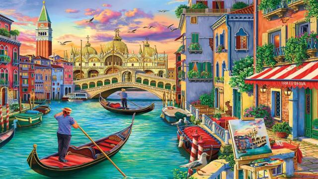 🎭 Карнавалът във Венеция - празник на цветовете 🎭