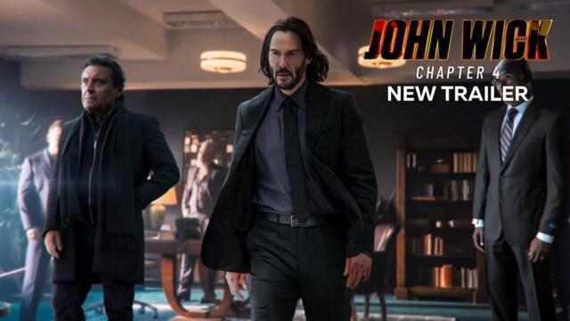 John Wick: Chapter 4 (2023) New Trailer – Keanu Reeves, Donnie Yen, Bill Skarsgård (HD)