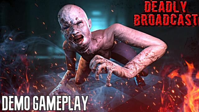DEADLY BROADCAST Demo - "Live Streaming" Survival Horror Game Walkthrough