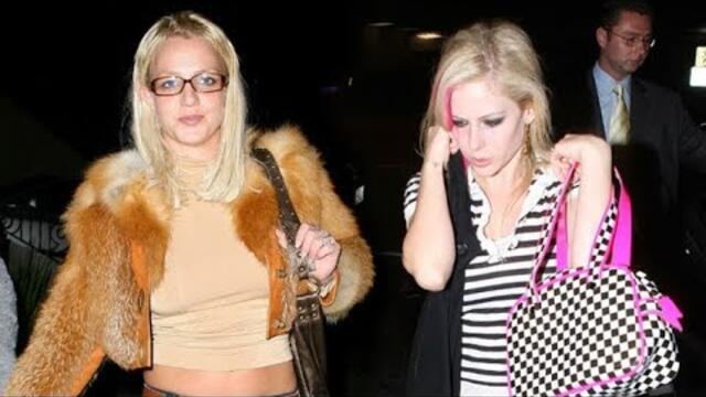 Pop Queens Britney Spears And Avril Lavigne Party Together In Hollywood [2007]