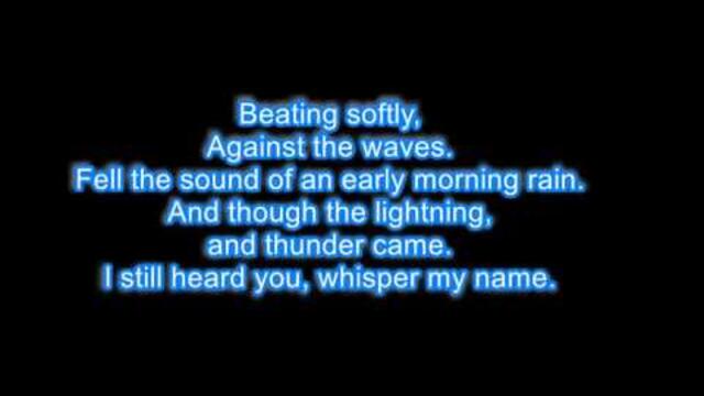 Randy Travis - Whisper my name LYRICS