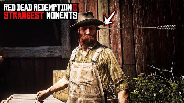 The STRANGEST MOMENTS in RDR2