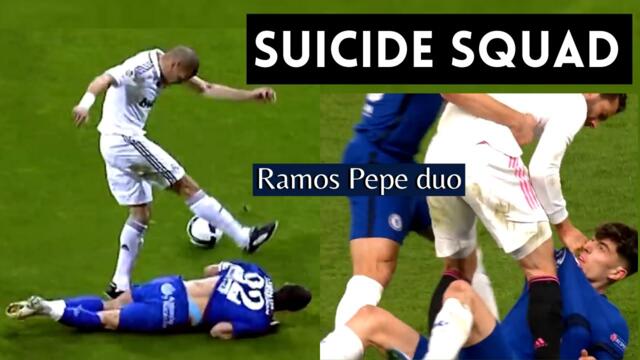 SUICIDE SQUAD | Ramos + Pepe | Don't Mess with them Or You will die | Most Deadliest Combo Ever