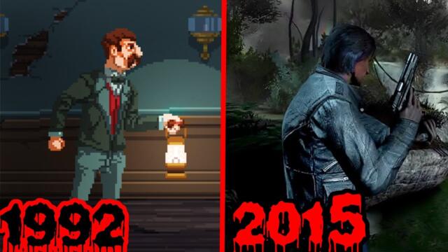 Evolution of The Alone in the Dark Games ( 1992-2015 )