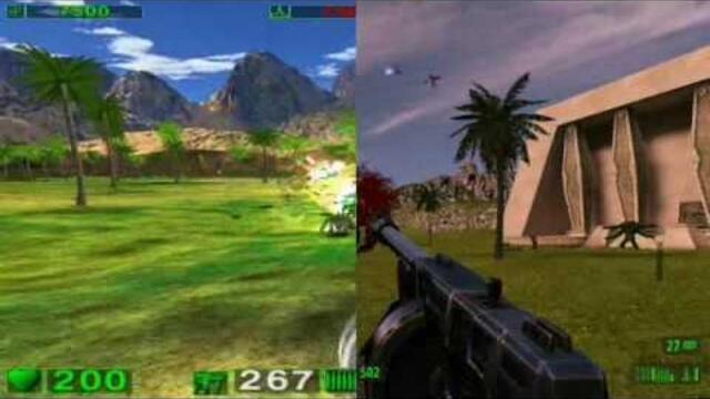 SERIOUS SAM: THE FIRST ENCOUNTER - CLASSIC VS HD