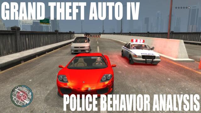 Grand Theft Auto IV: Police Behavior Analysis