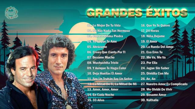 Canciones Baladas en Español Mix 💕 Mejores Musica Baladas Romanticas 💕 Danny Daniel y Julio Iglesias