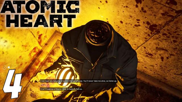Atomic Heart Gameplay Walkthrough #4 - Headless Petrov 💀💀☠️☠️