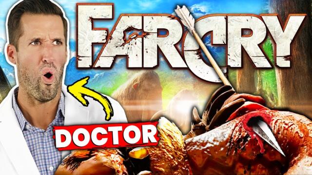 ER Doctor REACTS to Wildest Far Cry Primal Healing Animations
