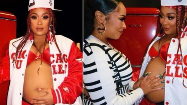 WATCH: Oh Baby! Da Brat Debuts Baby Bump