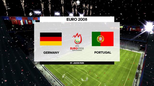 UEFA Euro 2008 (FIFA 08) - Germany vs Portugal - Gameplay PS3 HD [RPCS3]