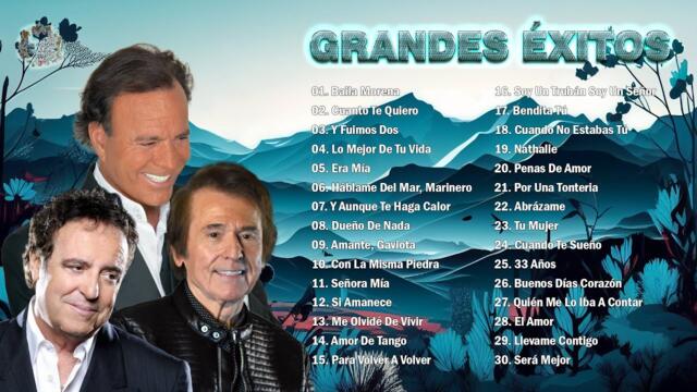Baladas Románticas del Ayer Viejitas del Recuerdo 🌹 Julio Iglesias, Raphael, Dyango