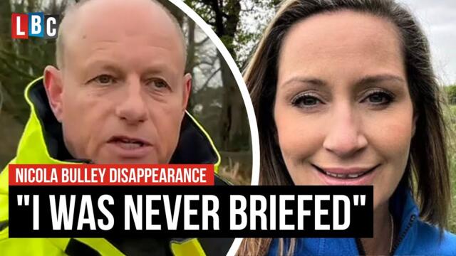 Search team 'not told' Nicola Bulley was a "high-risk" missing person | LBC