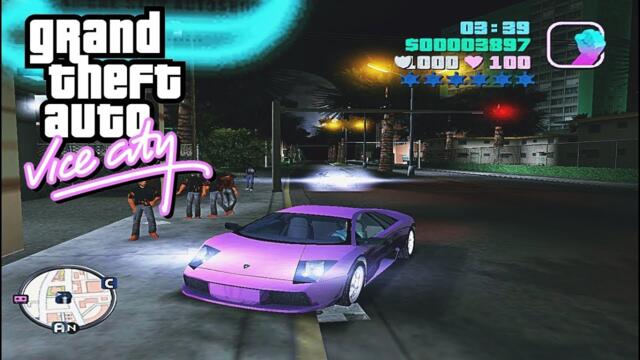 GTA: Vice City DELUXE (2004) - Raging Car - Turbo Mod (Gameplay)