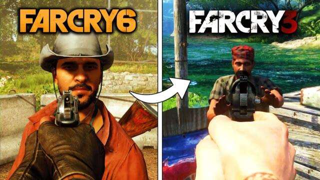 FAR CRY 6 vs FAR CRY 3 - Physics and Details Comparison