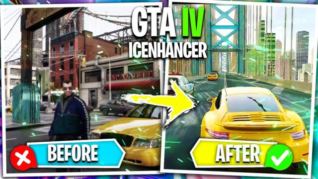 🔥How To Install Graphics Mod In GTA IV | ICENHANCER 3.0 ✅[ Best Graphics Mod 2023 ]