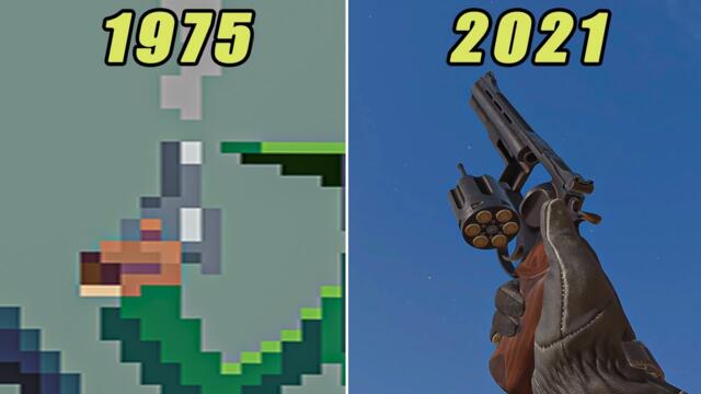 Revolver Evolution in Video Games 1975-2021 - Reload Animations and Sounds