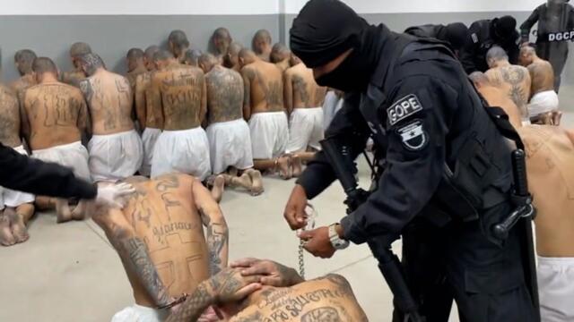 El Salvador moves suspected gang members to new ‘mega prison’ amid human rights criticism