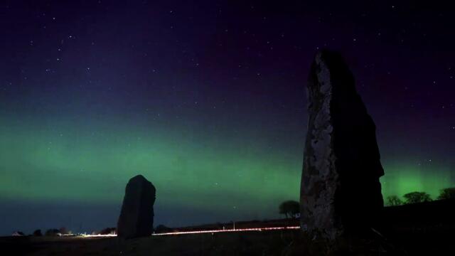 UK sky-watchers have captured jaw-dropping views of northern lights