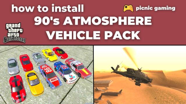 How to install 90s Atmosphere Vehicle Pack for GTA SA | GTA SA 90s avp reborn