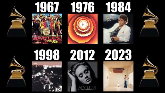Grammy Winning Album Every Year (1959-2023)