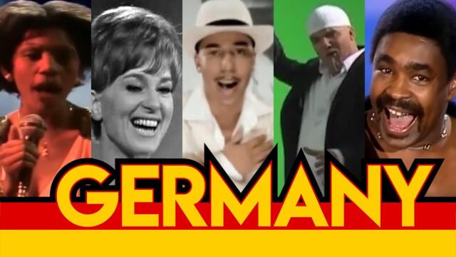 Most Popular Songs in Germany [1954-2018]