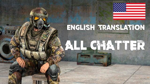 S.T.A.L.K.E.R. - Military campfire chatter | English subtitles