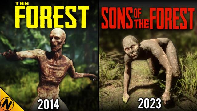 Sons of the Forest [Early Access] vs The Forest | Direct Comparison