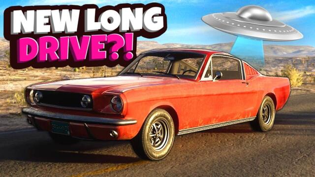 New Car Survival Game is Like The Long Drive?! (Route 66 Simulator)